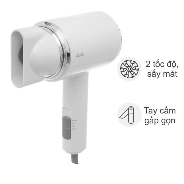 Máy sấy tóc 1100W AVA RCY-7022 Điện gia dụng