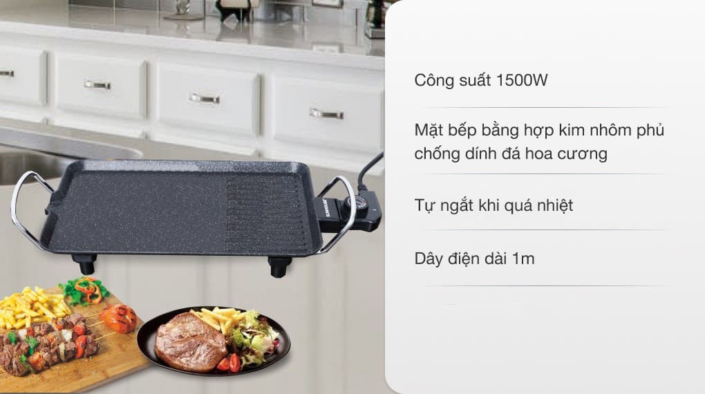 Ảnh Bếp nướng điện Sunhouse SHD4607