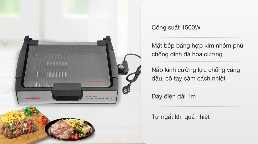 Ảnh Bếp nướng điện Sunhouse SHD4603