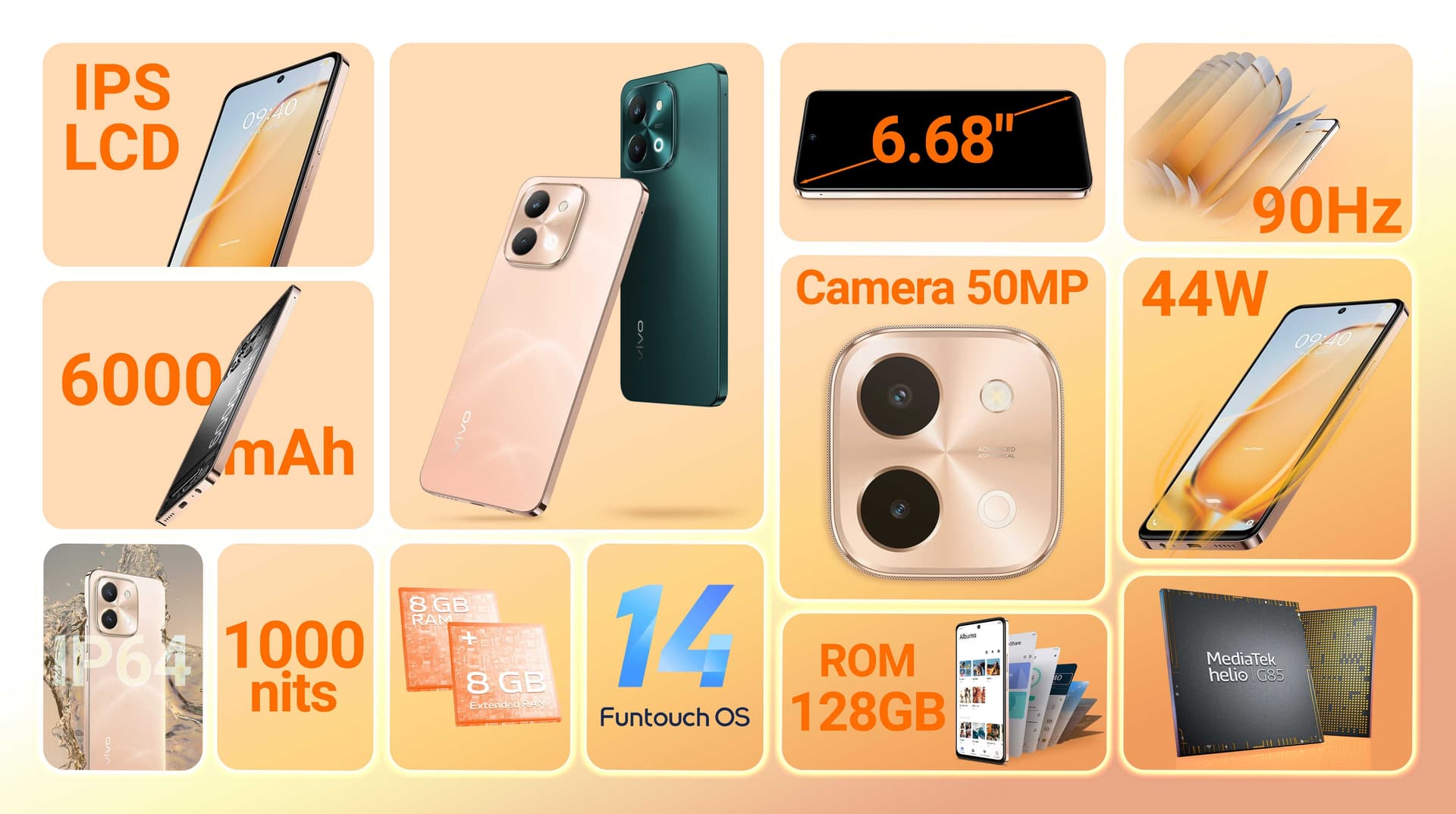 Ảnh Điện thoại vivo Y28 8GB/128GB