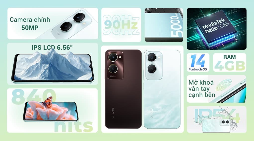 Ảnh Điện thoại vivo Y18 4GB/128GB