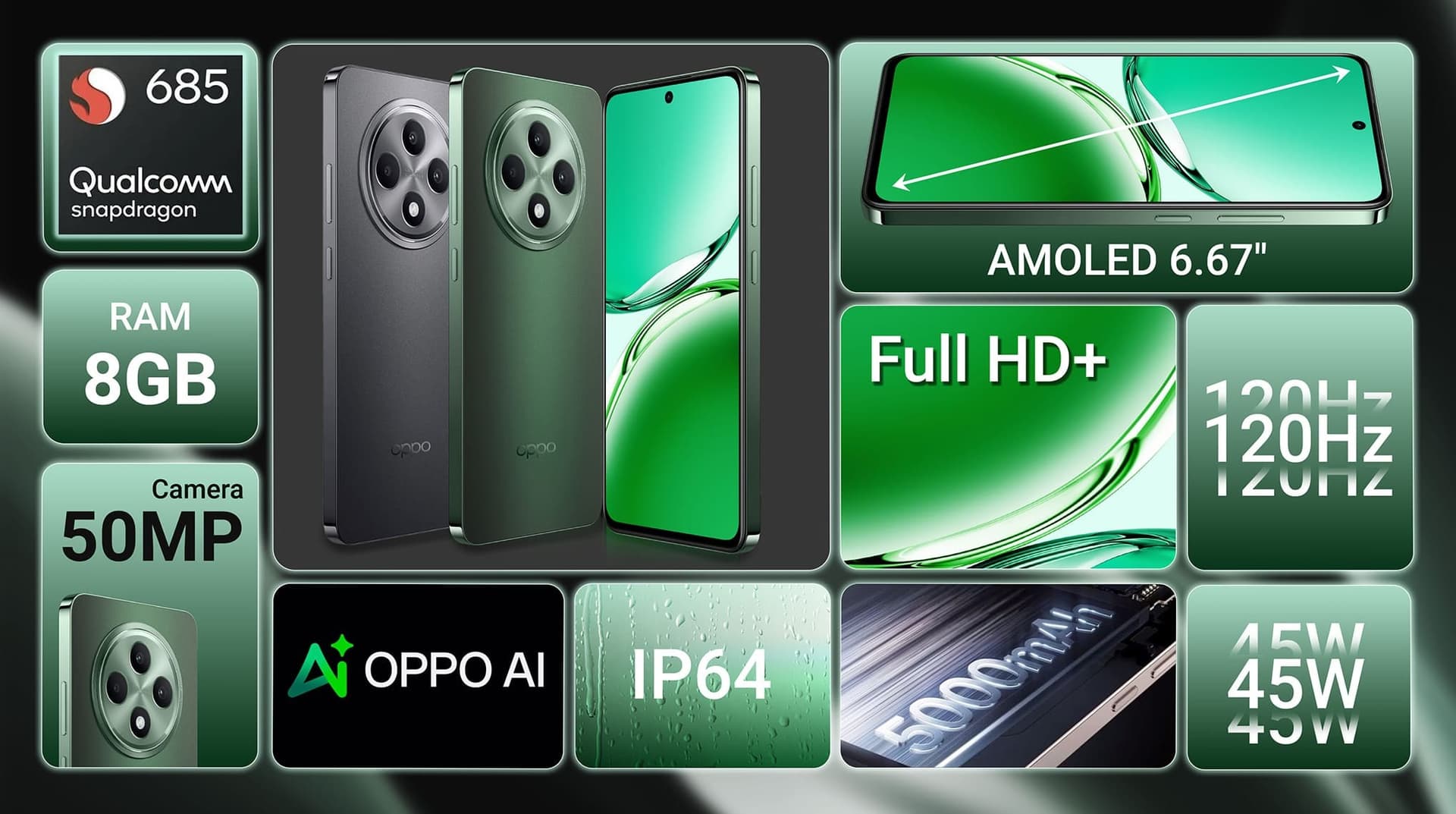 Ảnh Điện thoại OPPO Reno12 F 8GB/256GB