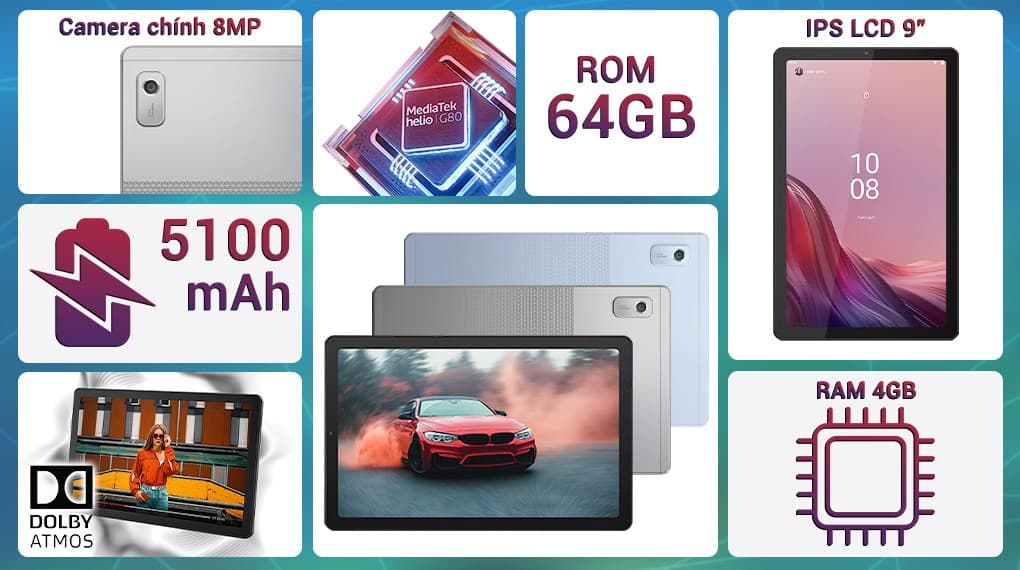 Ảnh Máy tính bảng Lenovo Tab M9 WiFi 4GB/64GB