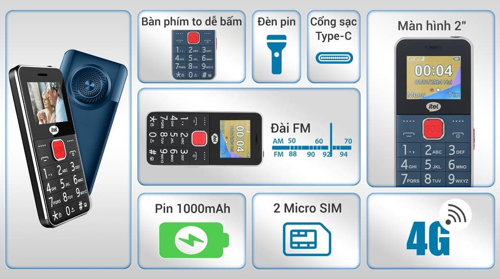 Ảnh Điện thoại Itel it2600