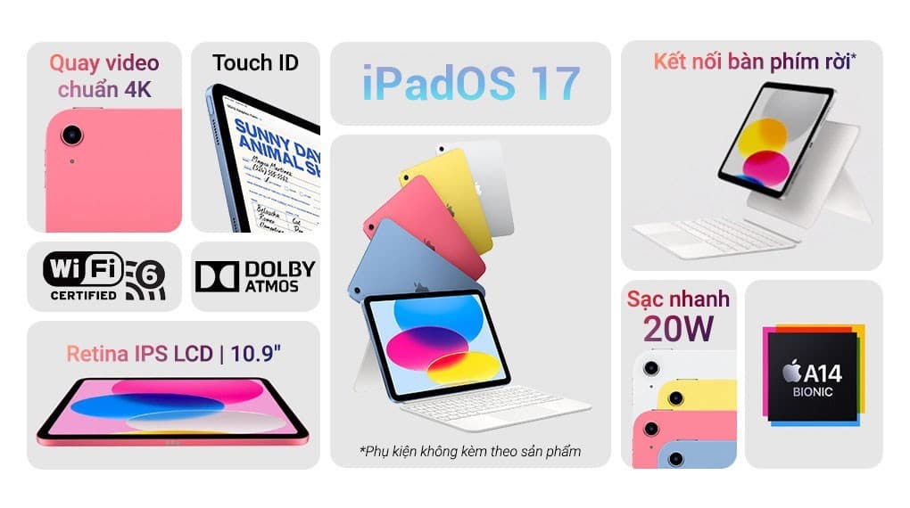 Ảnh Máy tính bảng iPad 10 WiFi 64GB