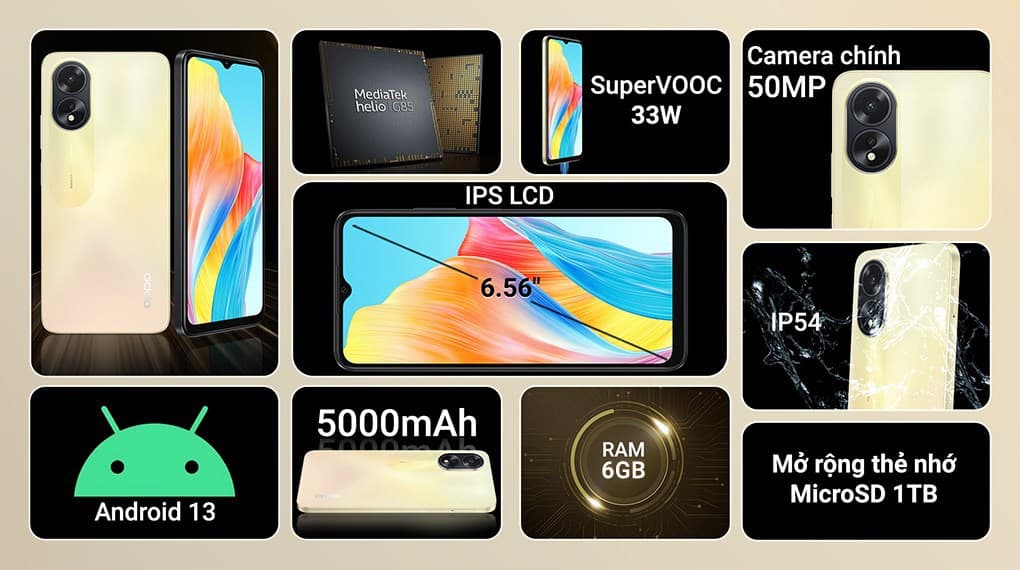 Ảnh Điện thoại OPPO A38 6GB/128GB