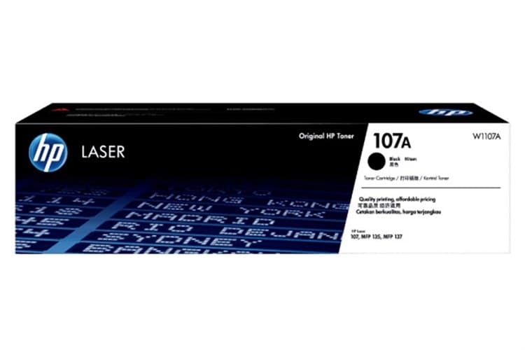 Ảnh Hộp Mực in laser HP 107A W1107A Đen (dành cho HP Laser 107/LaserJet 135)
