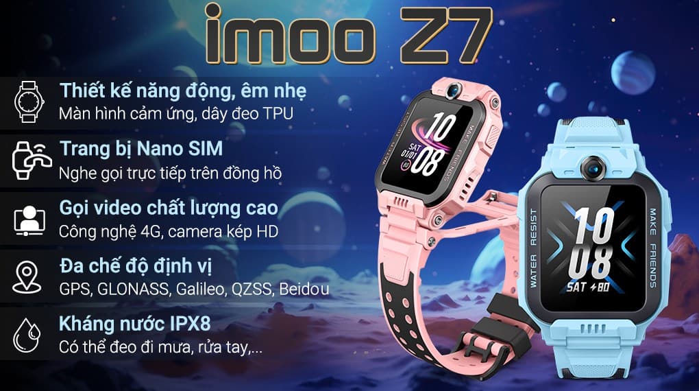 Ảnh Đồng hồ định vị trẻ em imoo Z7