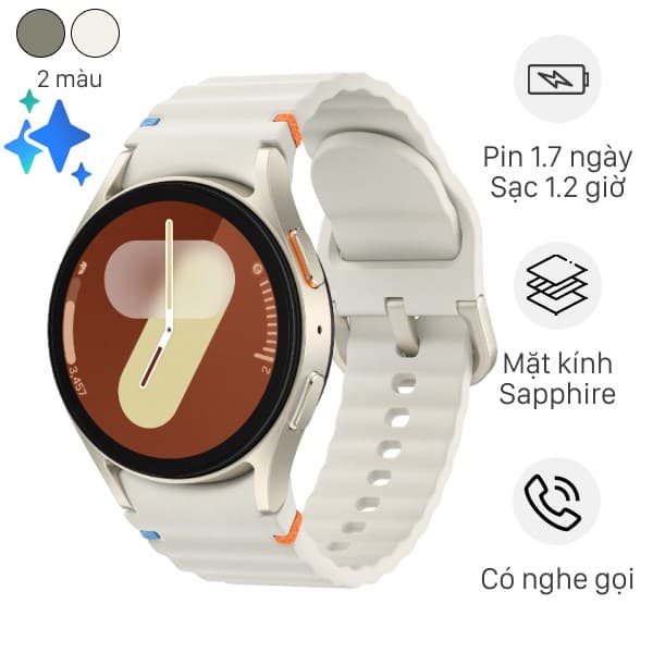 Đồng hồ thông minh Samsung Galaxy Watch7 40mm Điện tử, Viễn thông