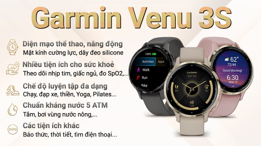 Ảnh Đồng hồ thông minh Garmin Venu 3S 41mm