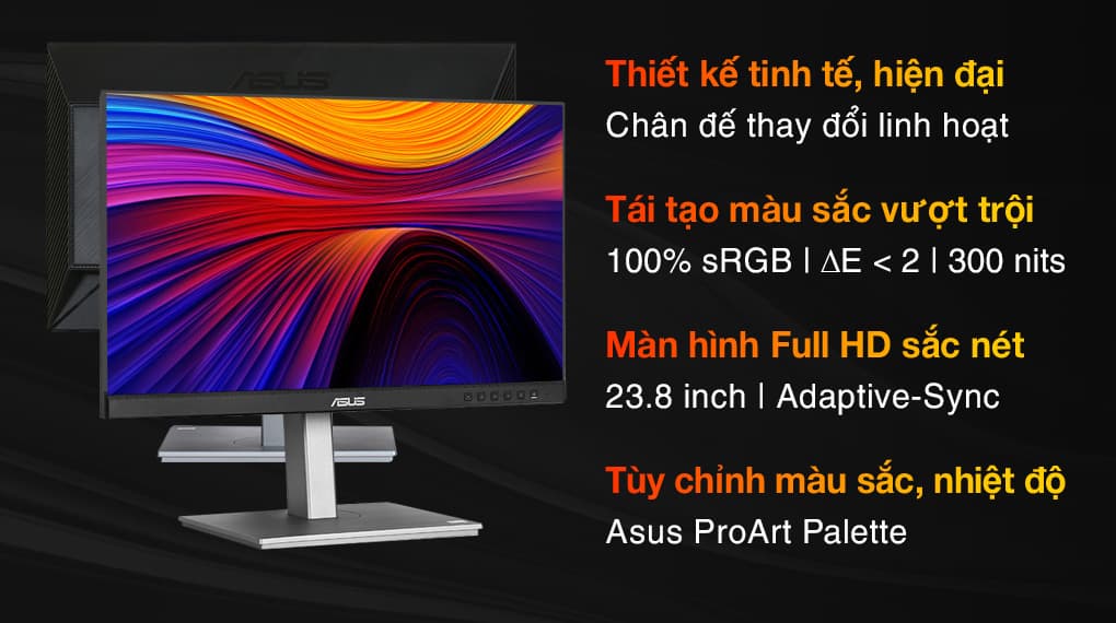 Ảnh Màn hình Asus ProArt PA247CV 23.8 inch FHD/IPS/75Hz/5ms/DisplayPort/TypeC