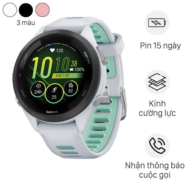 Đồng hồ thông minh Garmin Forerunner 265S 41.7mm