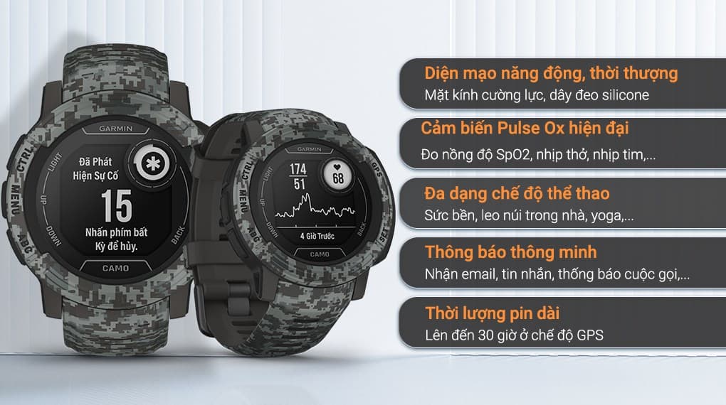 Ảnh Đồng hồ thông minh Garmin Instinct 2 45mm
