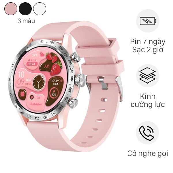 Đồng hồ thông minh BeFit Active 2 42mm Điện tử, Viễn thông