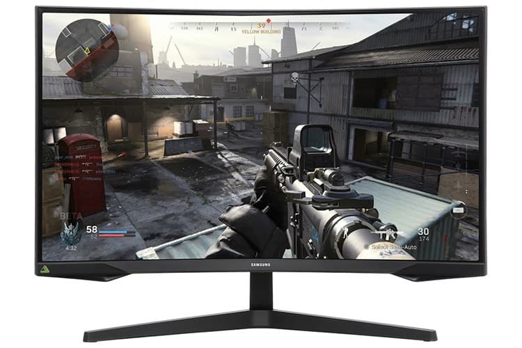 Ảnh Màn hình Gaming Samsung Odyssey G5 G55C LS32CG552EEXXV 32 inch 2K/VA/165Hz/1ms/HDMI/DisplayPort