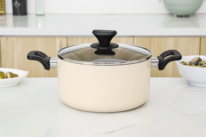 Ảnh Nồi nhôm chống dính nắp kính 22 cm Elmich EL-5213MN22