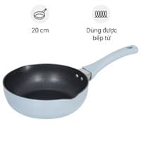 Chảo nhôm sâu chống dính đáy từ 20 cm Elmich EL-5923SK20 Đồ gia dụng