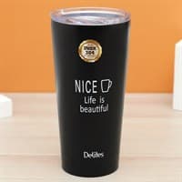 Ly giữ nhiệt inox 500 ml Delites Q10A đen