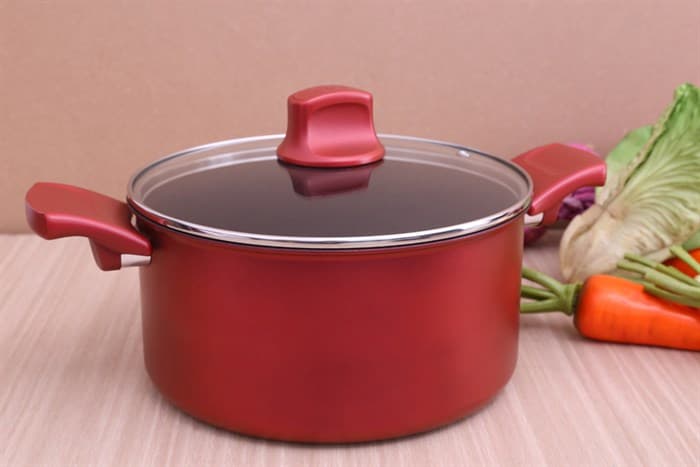 Ảnh Nồi nhôm chống dính nắp kính 24 cm Tefal C6824672