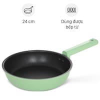 Chảo nhôm chống dính đáy từ 24 cm Elmich Hera II EL-5941GY24