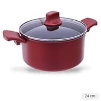 Nồi nhôm chống dính nắp kính 24 cm Tefal C6824672