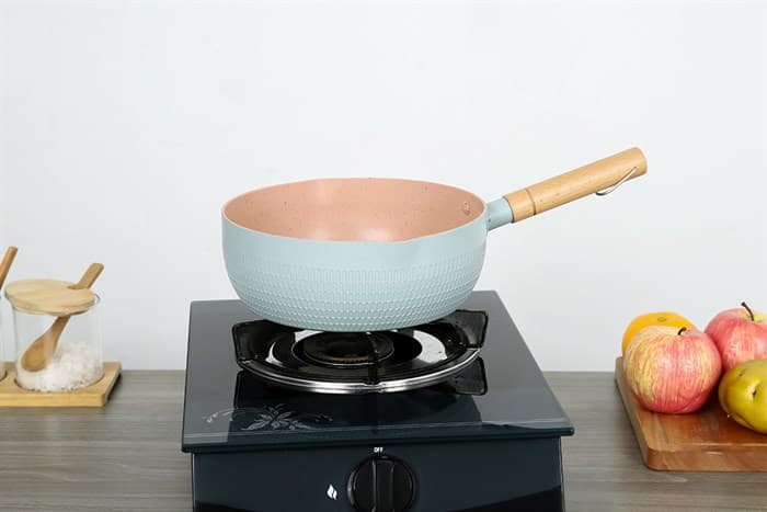 Ảnh Chảo nhôm sâu chống dính đáy từ 22 cm Delites RLN-5022
