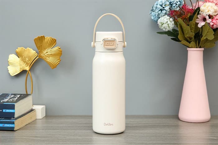Ảnh Bình giữ nhiệt inox 580 ml Delites XB-23659 trắng