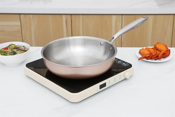 Ảnh Chảo inox nguyên khối sâu đáy từ 26 cm Green Cook GCP245-26IH