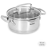 Nồi inox nắp kính 18 cm Tefal Duetto Plus G7194355