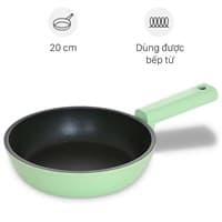 Chảo nhôm chống dính đáy từ 20 cm Elmich Hera II EL-5941GY20
