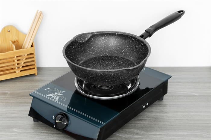 Ảnh Chảo nhôm sâu chống dính vân đá đáy từ 26 cm Sunhouse SHS26MRD