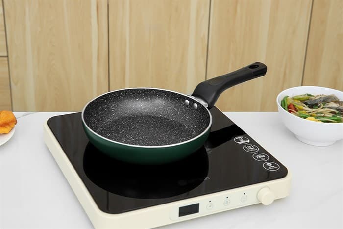 Ảnh Chảo nhôm chống dính vân đá đáy từ 20 cm Sunhouse SH20G