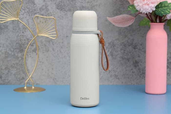 Ảnh Bình giữ nhiệt Inox 500 ml Delites Z102 trắng