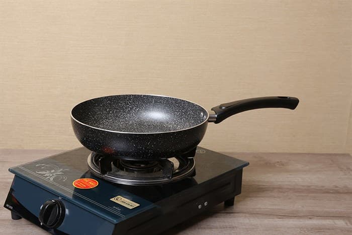 Ảnh Chảo nhôm chống dính vân đá đáy từ 26 cm DMX CDD