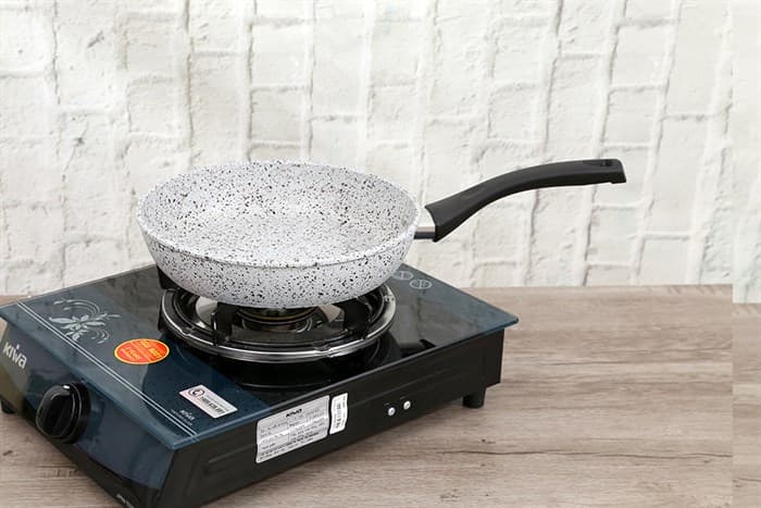 Ảnh Chảo nhôm chống dính vân đá đáy từ 24 cm Supor F23A24IH