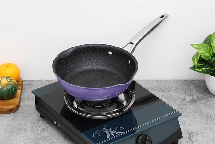Ảnh Chảo inox sâu chống dính vân đá đáy từ 24 cm Elmich Hera EL-8186