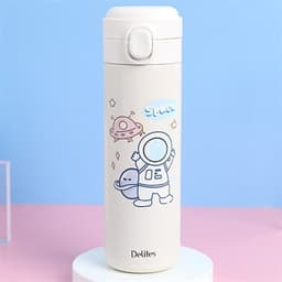 Bình giữ nhiệt inox 450 ml Delites TH05021 trắng