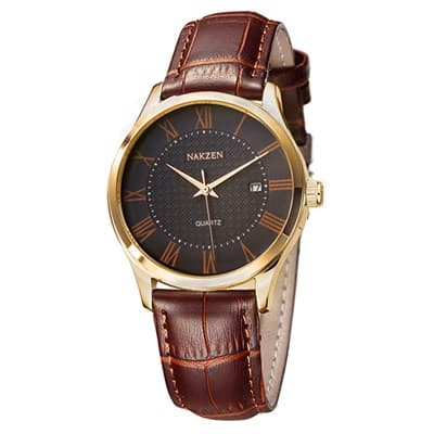 Đồng hồ NAKZEN 40 mm Nam SL4043GREBN-6N0