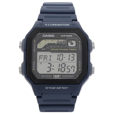 Đồng hồ Casio 42.1 mm Nam WS-1600H-2AVDF