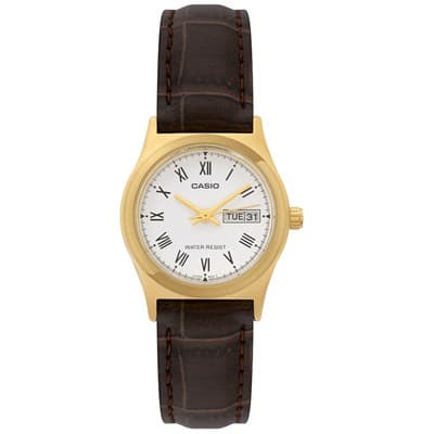 Đồng hồ CASIO 25 mm Nữ LTP-V006GL-7BUDF