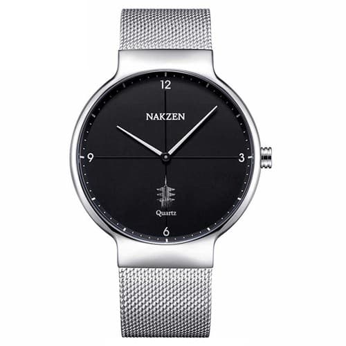 Ảnh Đồng hồ NAKZEN Hoa & Gió 40.2 mm Nam SS4051G-1