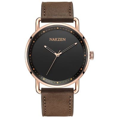 Đồng hồ Nakzen Hoa & Gió 40 mm Nam SL9470GBN-1NR