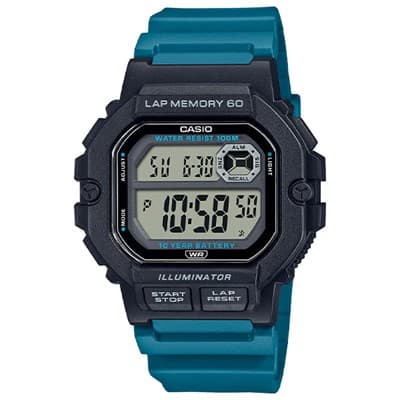 Đồng hồ Casio 47.2 x 44.5 mm Nam WS-1400H-3AVDF