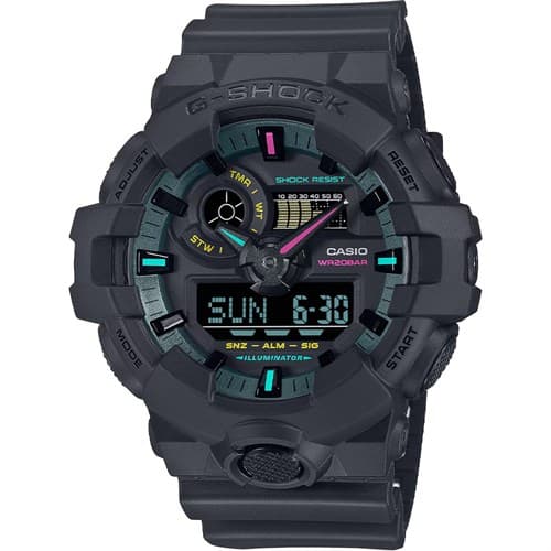 Ảnh Đồng hồ G-Shock 53.4 mm Nam GA-700MF-1ADR