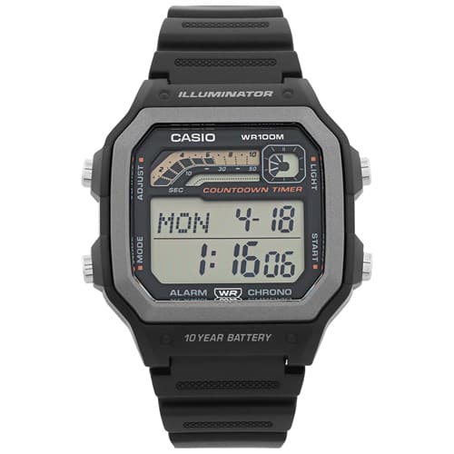 Ảnh Đồng hồ Casio 42.1 mm Nam WS-1600H-1AVDF
