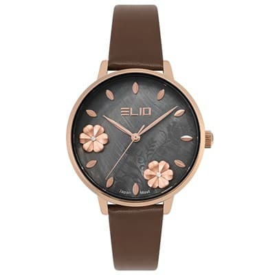 Đồng hồ ELIO Flower 35 mm Nữ EL123-01