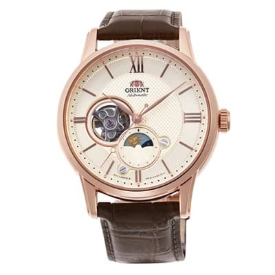 Đồng hồ Orient Sun & Moon 42 mm Nam RA-AS0009S10B