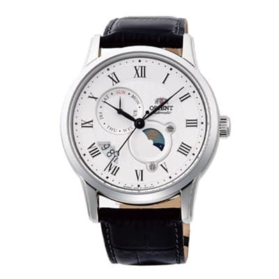 Đồng hồ Orient Sun & Moon 42.5 mm Nam RA-AK0008S10B