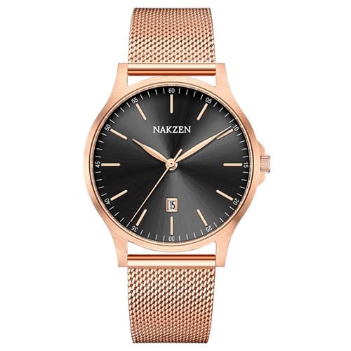 Ảnh Đồng hồ Nakzen Hoa & Gió 40 mm Nam SS9324G-1NR