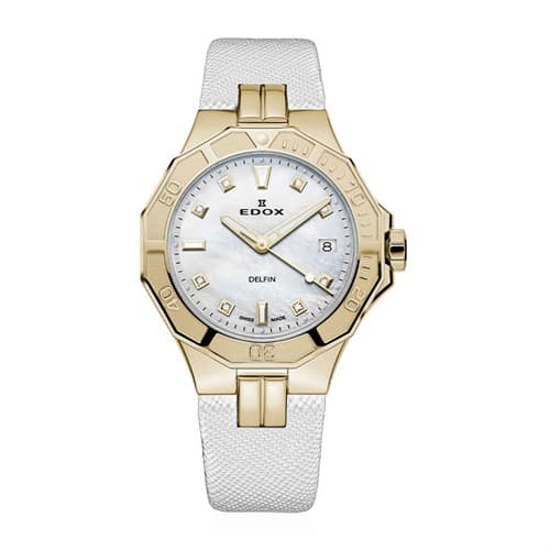 Ảnh Đồng hồ Edox Delfin 38 mm Nữ 53020-37JC-NADD